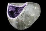 Sparkling Amethyst Geode ( lbs) - Deep Cavity #80881-5
